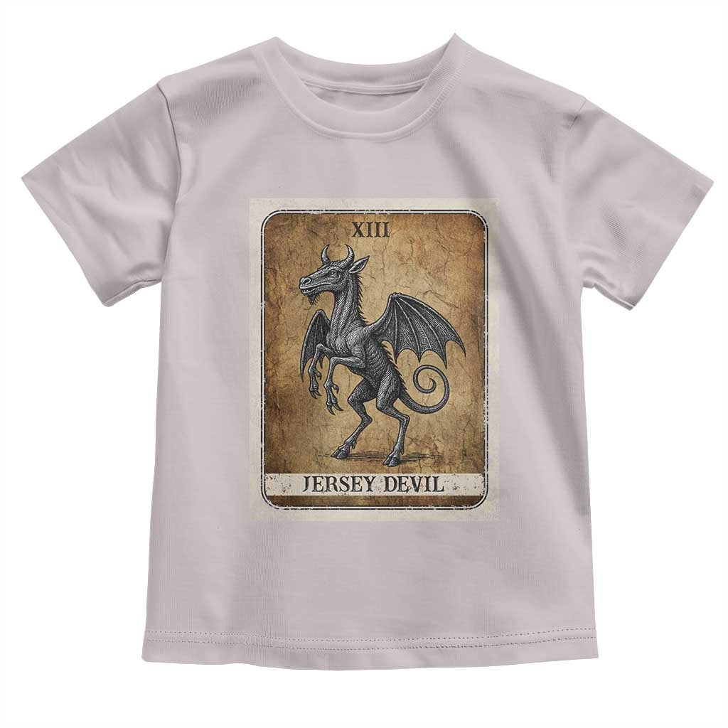 Jersey Devil Toddler T Shirt Horror Tarot Card Urban Legends Gift - Wonder Print Shop