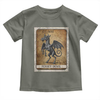 Jersey Devil Toddler T Shirt Horror Tarot Card Urban Legends Gift - Wonder Print Shop
