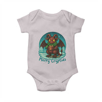 Jersey Devil Baby Onesie Merry Cryptidmas Funny Christmas Gift - Wonder Print Shop