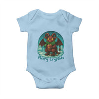 Jersey Devil Baby Onesie Merry Cryptidmas Funny Christmas Gift - Wonder Print Shop