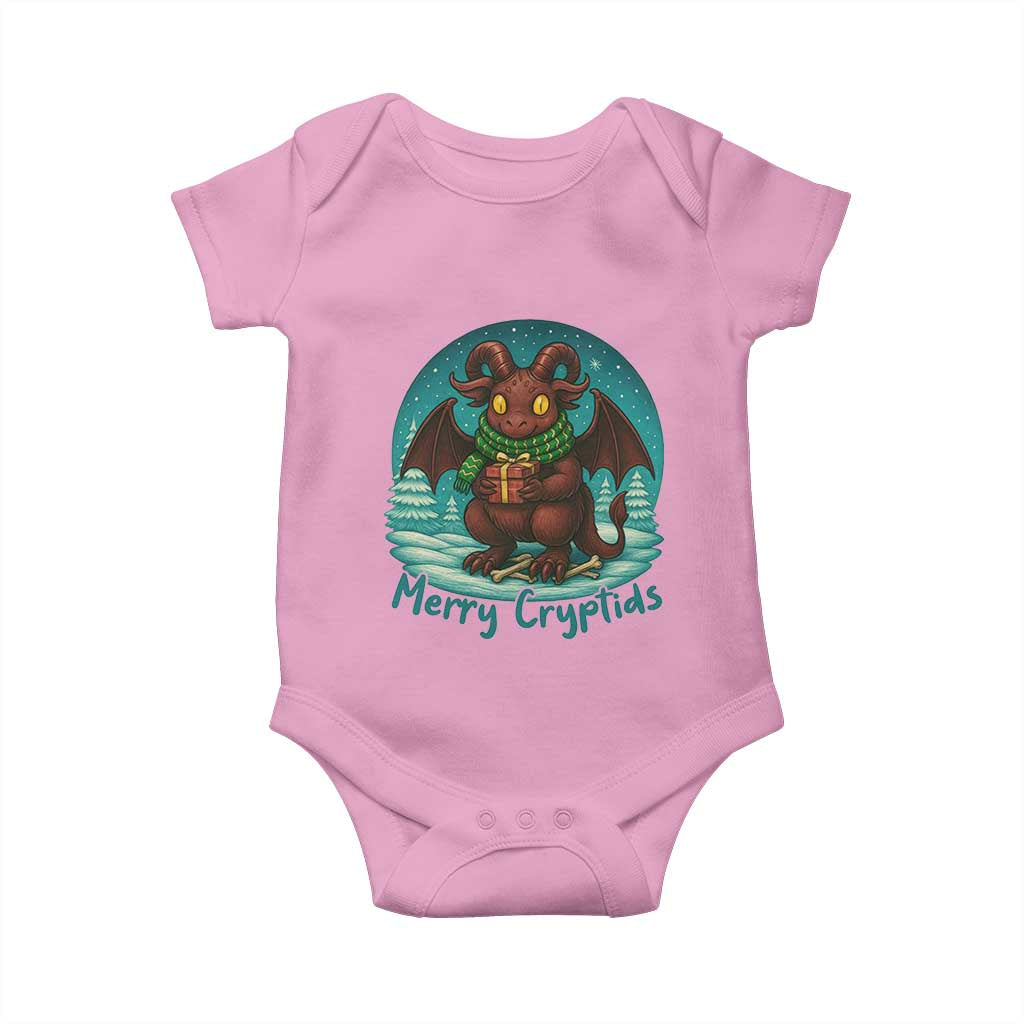 Jersey Devil Baby Onesie Merry Cryptidmas Funny Christmas Gift - Wonder Print Shop