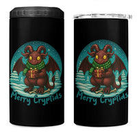 Jersey Devil 4 in 1 Can Cooler Tumbler Merry Cryptidmas Funny Christmas Gift