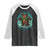 Jersey Devil Raglan Shirt Merry Cryptidmas Funny Christmas Gift - Wonder Print Shop