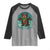 Jersey Devil Raglan Shirt Merry Cryptidmas Funny Christmas Gift - Wonder Print Shop