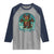 Jersey Devil Raglan Shirt Merry Cryptidmas Funny Christmas Gift - Wonder Print Shop