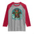 Jersey Devil Raglan Shirt Merry Cryptidmas Funny Christmas Gift - Wonder Print Shop