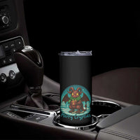 Jersey Devil Skinny Tumbler Merry Cryptidmas Funny Christmas Gift