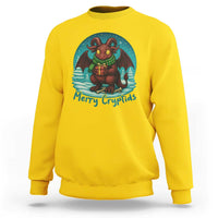 Jersey Devil Sweatshirt Merry Cryptidmas Funny Christmas Gift - Wonder Print Shop