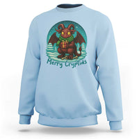 Jersey Devil Sweatshirt Merry Cryptidmas Funny Christmas Gift - Wonder Print Shop