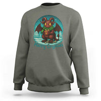 Jersey Devil Sweatshirt Merry Cryptidmas Funny Christmas Gift - Wonder Print Shop