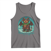 Jersey Devil Tank Top Merry Cryptidmas Funny Christmas Gift - Wonder Print Shop