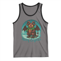 Jersey Devil Tank Top Merry Cryptidmas Funny Christmas Gift - Wonder Print Shop