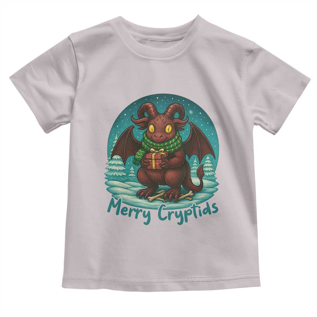Jersey Devil Toddler T Shirt Merry Cryptidmas Funny Christmas Gift - Wonder Print Shop