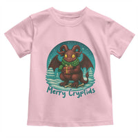 Jersey Devil Toddler T Shirt Merry Cryptidmas Funny Christmas Gift - Wonder Print Shop
