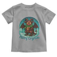Jersey Devil Toddler T Shirt Merry Cryptidmas Funny Christmas Gift - Wonder Print Shop