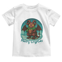 Jersey Devil Toddler T Shirt Merry Cryptidmas Funny Christmas Gift - Wonder Print Shop
