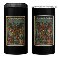 Jersey Devil Merry Devils Christmas Gift 4 in 1 Can Cooler Tumbler