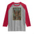 Jersey Devil Merry Devils Christmas Gift Raglan Shirt - Wonder Print Shop