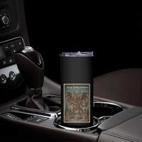 Jersey Devil Merry Devils Christmas Gift Skinny Tumbler