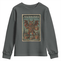 Jersey Devil Merry Devils Christmas Gift Youth Sweatshirt - Wonder Print Shop