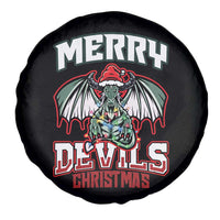 Jersey Devil Spare Tire Cover Merry Devils Christmas Cryptid Gift - Wonder Print Shop