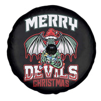 Jersey Devil Spare Tire Cover Merry Devils Christmas Cryptid Gift - Wonder Print Shop