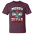 Jersey Devil T Shirt Merry Devils Christmas Cryptid Gift - Wonder Print Shop