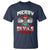 Jersey Devil T Shirt Merry Devils Christmas Cryptid Gift - Wonder Print Shop