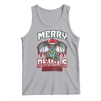 Jersey Devil Tank Top Merry Devils Christmas Cryptid Gift - Wonder Print Shop