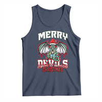 Jersey Devil Tank Top Merry Devils Christmas Cryptid Gift - Wonder Print Shop
