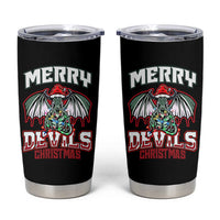 Jersey Devil Tumbler Cup Merry Devils Christmas Cryptid Gift
