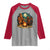 Funny Bigfoot And Jersey Devil Camping Cryptid Gift Raglan Shirt - Wonder Print Shop