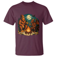 Funny Bigfoot And Jersey Devil Camping Cryptid Gift T Shirt - Wonder Print Shop