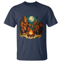Funny Bigfoot And Jersey Devil Camping Cryptid Gift T Shirt - Wonder Print Shop