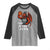 Funny Cryptid Sports Raglan Shirt Jersey Devil Playing Basketball - Wonder Print Shop