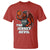 Funny Cryptid Sports T Shirt Jersey Devil Playing Basketball - Wonder Print Shop