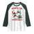 Funny Christmas Basketball Jersey Devil Raglan Shirt Hoops For The Holidays - Wonder Print Shop