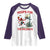 Funny Christmas Basketball Jersey Devil Raglan Shirt Hoops For The Holidays - Wonder Print Shop
