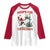 Funny Christmas Basketball Jersey Devil Raglan Shirt Hoops For The Holidays - Wonder Print Shop