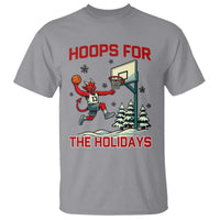 Funny Christmas Basketball Jersey Devil T Shirt Hoops For The Holidays - Wonder Print Shop