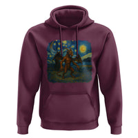 Jersey Devil Starry Night Hoodie Van Gogh Cryptid Gift - Wonder Print Shop