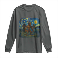 Jersey Devil Starry Night Long Sleeve Shirt Van Gogh Cryptid Gift - Wonder Print Shop