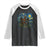 Jersey Devil Starry Night Raglan Shirt Van Gogh Cryptid Gift - Wonder Print Shop