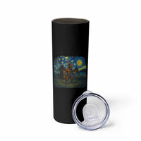 Jersey Devil Starry Night Skinny Tumbler Van Gogh Cryptid Gift