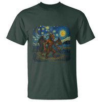 Jersey Devil Starry Night T Shirt Van Gogh Cryptid Gift - Wonder Print Shop