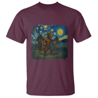 Jersey Devil Starry Night T Shirt Van Gogh Cryptid Gift - Wonder Print Shop