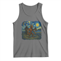 Jersey Devil Starry Night Tank Top Van Gogh Cryptid Gift - Wonder Print Shop