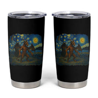 Jersey Devil Starry Night Tumbler Cup Van Gogh Cryptid Gift