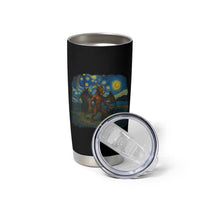 Jersey Devil Starry Night Tumbler Cup Van Gogh Cryptid Gift
