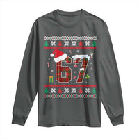 Funny Six Seven Meme Christmas Ugly Sweater Long Sleeve Shirt Trendy Tiktok Gift - Wonder Print Shop